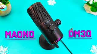 Maono DM30 RGB Gaming - НЕДОРОГОЙ Программируемый Игровой МИКРОФОН !