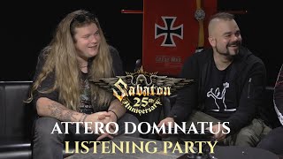 Album Listening Party #2 - Attero Dominatus (25 Years Of Sabaton)