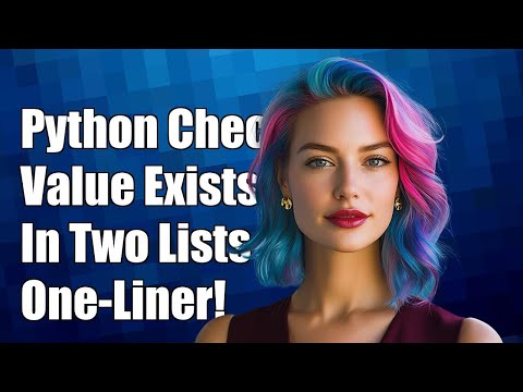 Python One-Liner: Check if Value in One List Exists in Another List