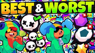 All 41 Brawlers BEST and WORST Modes in Brawl Stars! (Pro List)