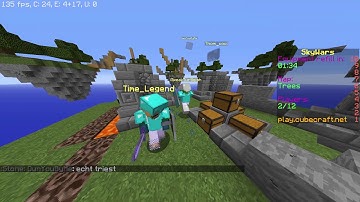 Cubecraft report - teaming in skywars solo