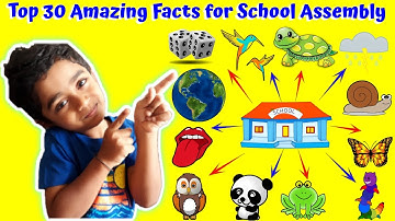 Top 30 Amazing Facts for School Assembly - Amazing Facts for kids - Did You Know These Facts?🤔🤨