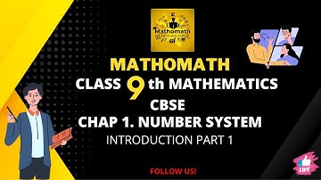 CBSE 9th Maths | Chapter 1 | Number System | Introduction | Part 1 | In Tamil