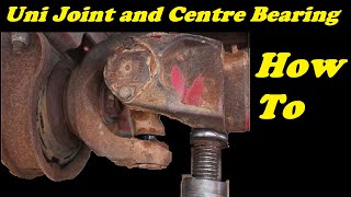 Uni Joint and Centre Bearing Replacement- Spicer- (commmercial) truck