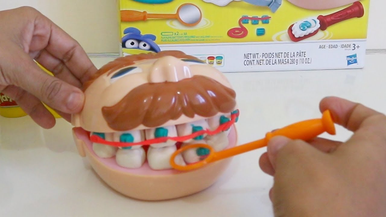 Jogo operando clássico  Paciente do Dr. Dentista da Playdoh é médico! 