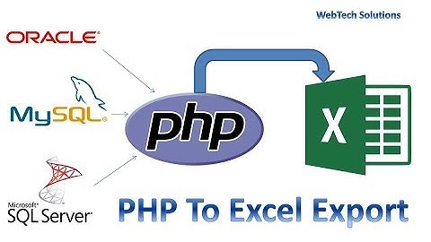 Export to Excel in Php using XLSXWriter - 1