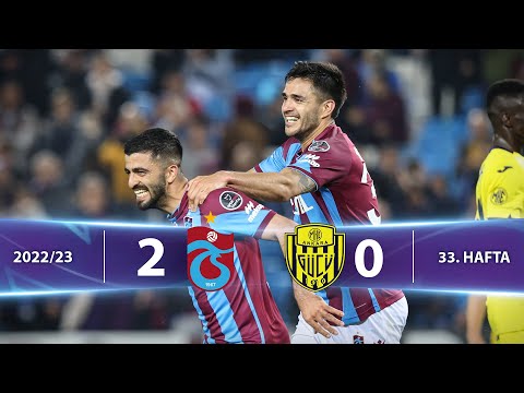 Trabzonspor (2-0) MKE Ankaragücü - Highlights/Özet | Spor Toto Süper Lig - 2022/23