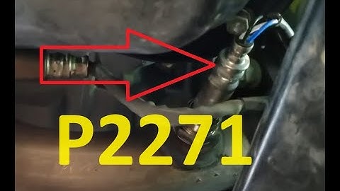Causes and Fixes P2271 Code: O2 Sensor Signal Biased / Stuck Rich Bank 1 Sensor 2