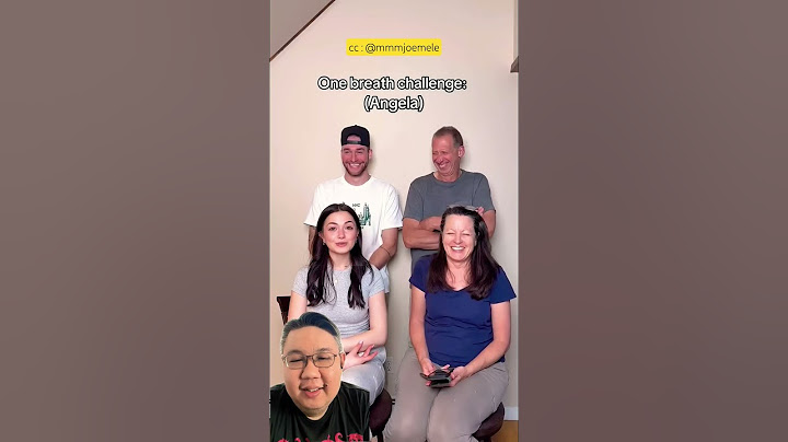 One breath challenge, cc @mmmjoemele #comedy #shorts