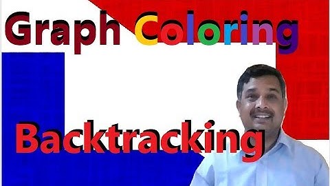 Graph Coloring using Backtracking with example || By Studies Studio