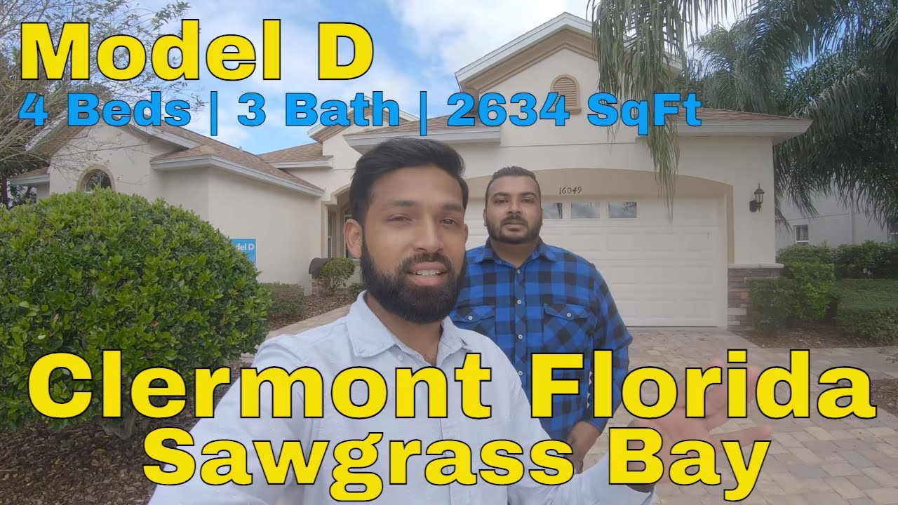 The Model D by Home Dynamics at Sawgrass Bay in Clermont FL 2634 SqFt