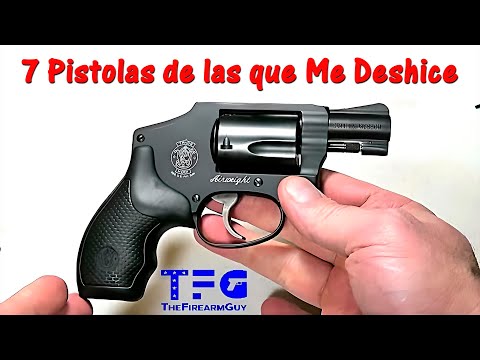 7 pistolas de las que estaba feliz de deshacerme