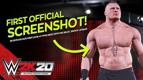 WWE 2K20: First Official Screenshot Released + Model Comparison!