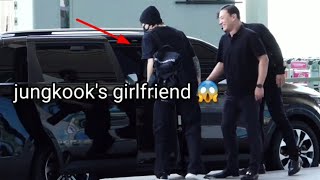 Jungkook membawa pacarnya ke bandara 😭#bts#jungkook#video