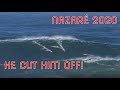 NAZARÉ BIGGEST DROP-IN EVER. MONSTER SWELL 29-10-2020