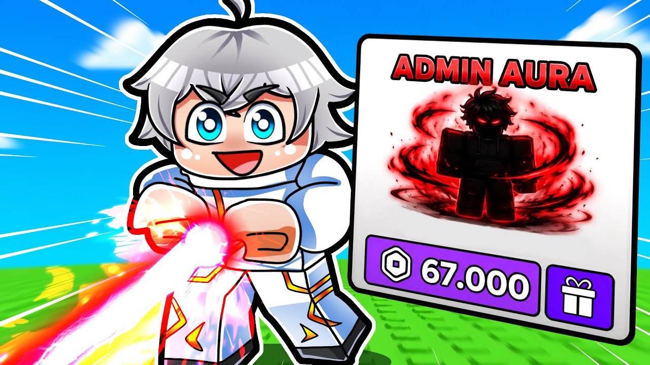 NOOB to PRO Pakai AURA ADMIN di Power Blast for Lucky Block! (TERIMA KASIH OWNER)