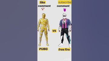 PUBG vs Free Fire 🔥 Kaun Best Game? 😱
