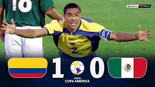 Colombia 1 x 0 Mexico ● 2001 Copa América Final Extended Goals &amp; Highlights HD