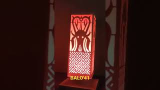 Lampu Hias Ukiran Toraja #shorts