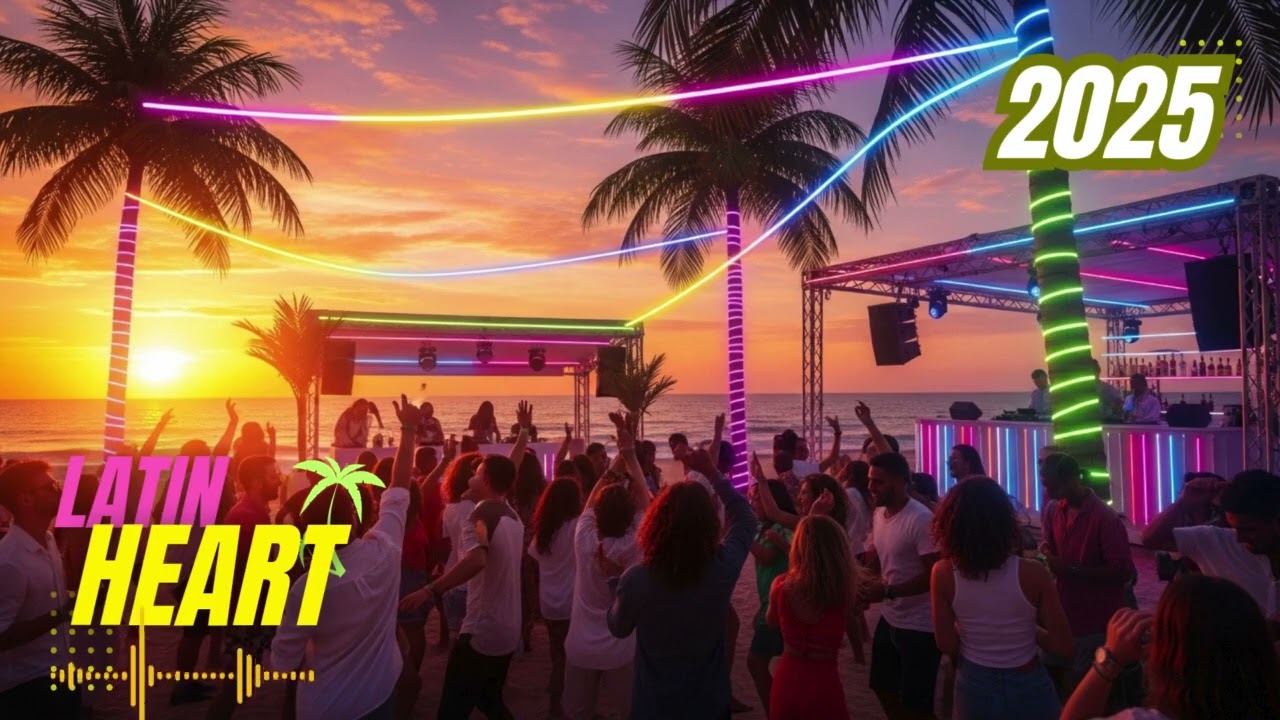 🎶 Latin Heart Party Energy 2025 🌴🔥 | Summer Heat Reggaeton x Moombahton Mix 💃