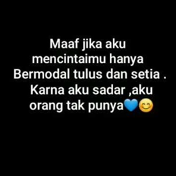Story Wa Aku Sadar Aku Orang Tak Punya