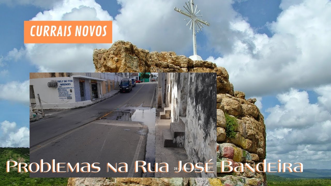 Rua José Bandeira, no centro da cidade de Currais Novos - YouTube