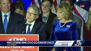 Mike DeWine wins Ohio governor's race