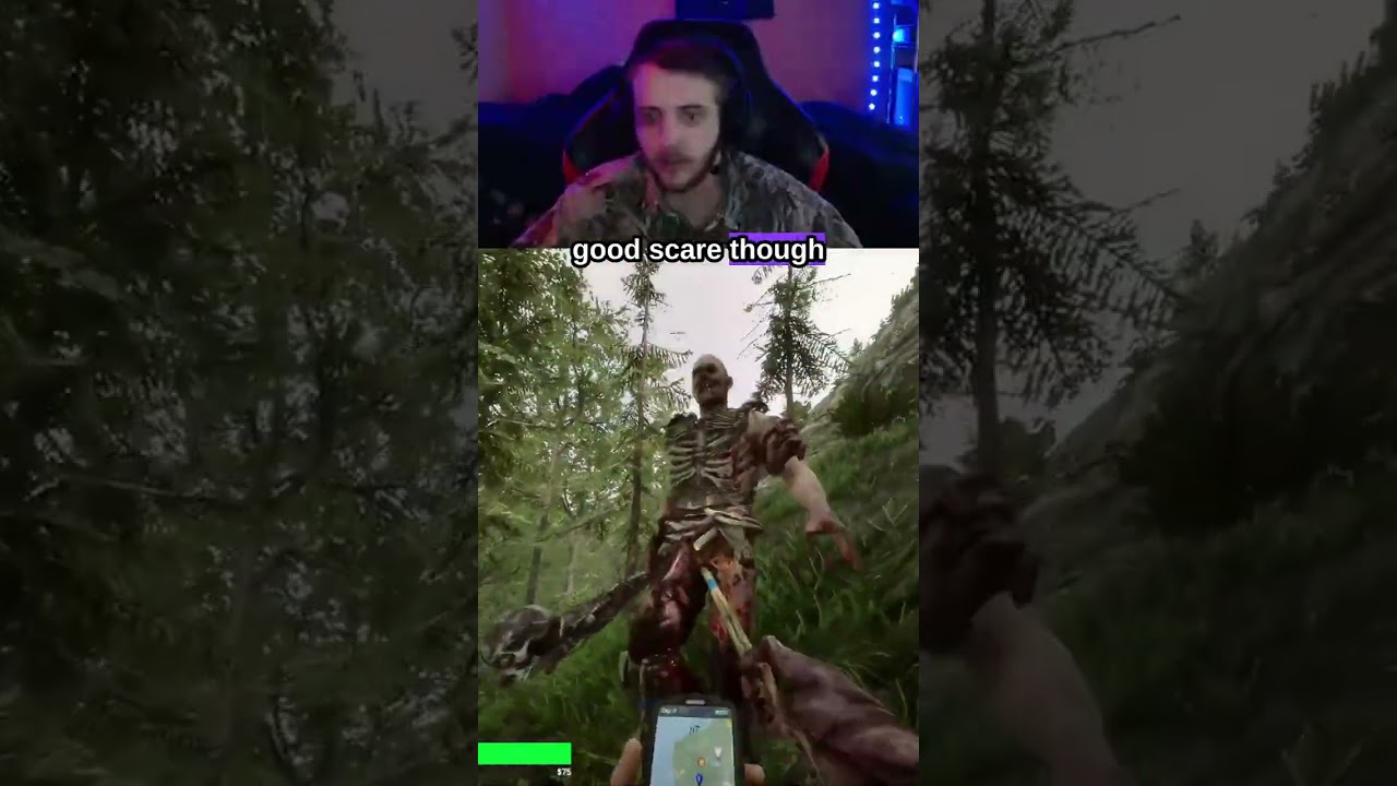 A Brute Cannibal Jumpscared me! | #sonsoftheforest #theforest #shorts #gaming