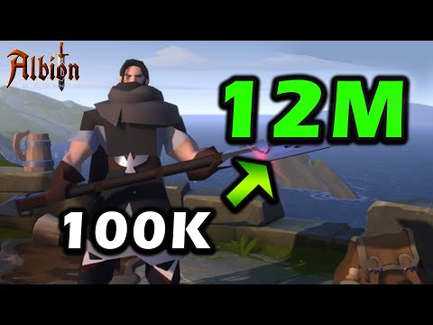 SOLO PVP Albion Online CHEAPEST BUILDS - greataxe - claws - blackhands -  deathgivers - Silver making 