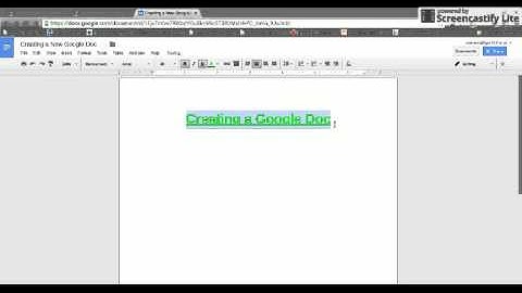 Creating and sharing a Basic Google Doc.webm