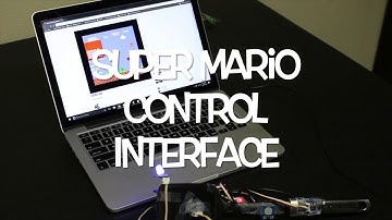Super Mario Bro game arduino control Interface