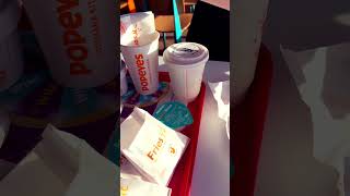 We tried Popeyes Louisiana chicken in Rotherham UK on new years day!!