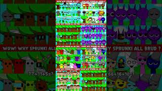 Wow Everyone Is Mr.tree Vs All Sky Vs All Durple Vs Brud Vs Garnold - Incredibox Sprunki Animation