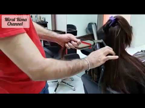 طريقة سهلة للف الشعر باستخدام الفير