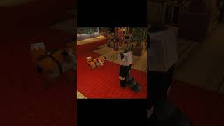 The fox is dancing! #enotmaster #animation #bbsmod #minecraft #mem #fox #raccoon
