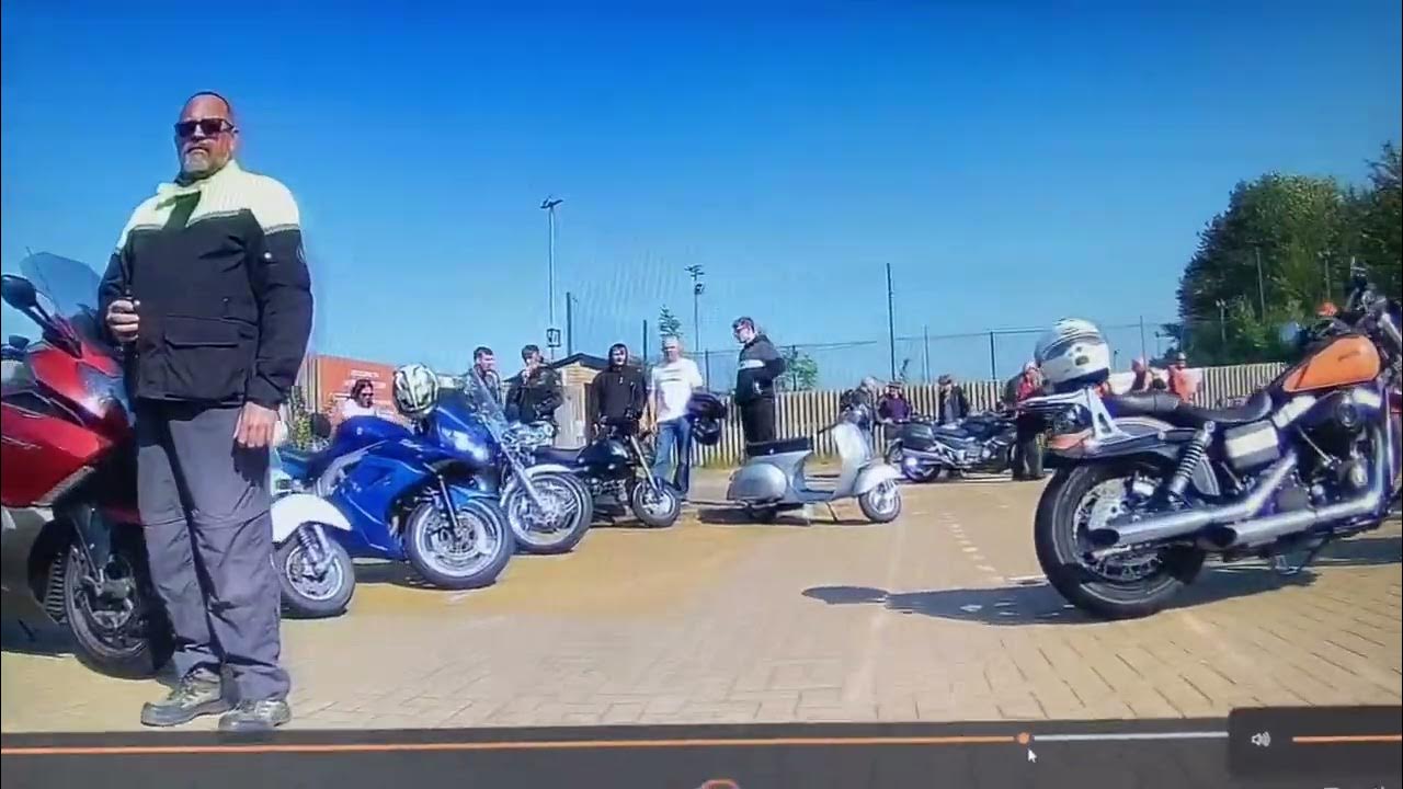Daventry Bike fest ride in INNOVV k3 YouTube