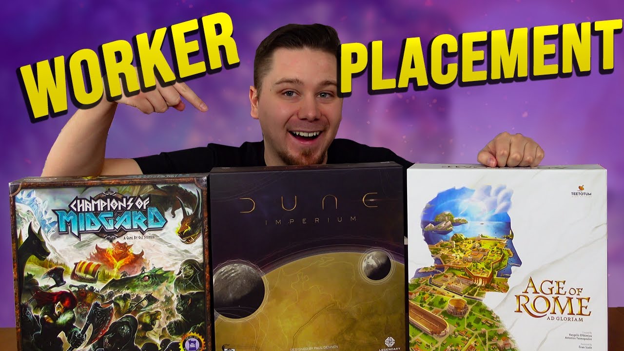 Top 10 Worker Placement Games 2024 YouTube
