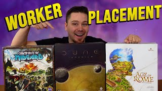 Top 10 Worker Placement Games 2024
