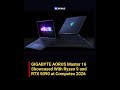 GIGABYTE AORUS Master 16 Showcased With Ryzen 9 and RTX 5090 at Computex 2026