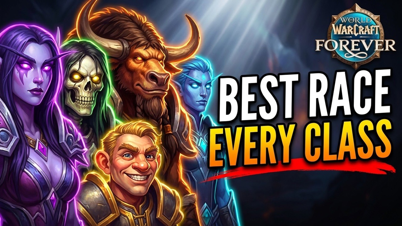 Wow New Races The Best Race for Every Class in WoW Forever (After the Racial Rework ...