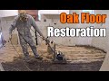 How To Restore Damaged Oak Floors | THE HANDYMAN |