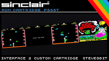Sinclair ZX Spectrum 48k Rom Cartridge - PSSST by ULTIMATE
