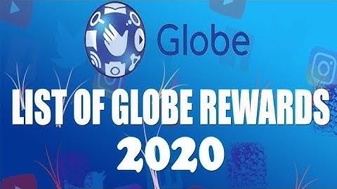 HOW TO REDEEM GLOBE REWARDS POINTS