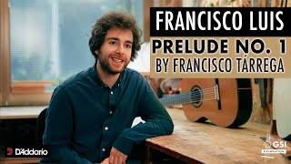 Francisco Tárrega's "Prelude No. 1" performed by Francisco Luis on a 2024 Marco Bortolozzo guitar