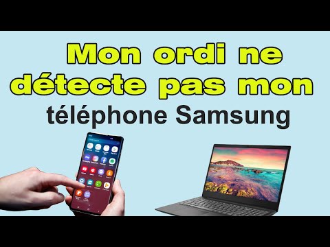 Vidéo: Je ne vois pas mon téléphone Samsung s7 sur mon PC ?