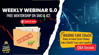 05- Weekly Webinar - Complete Guideline For CHoCH Trading | Urdu Hindi | Forex Minions