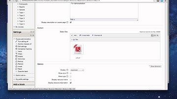 How to add a file to a Moodle course