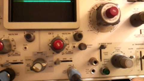 Tektronix 453A 2 Channel Oscilloscope