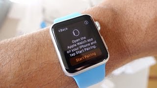 Learn how to pair your apple watch with any iphone 5 or newer. the
process takes about 10 15 minutes depending many apps you need sync
...