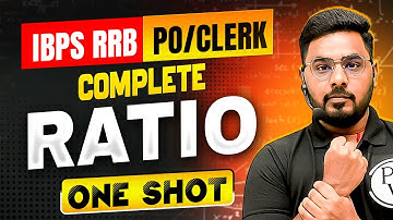 IBPS RRB PO & Clerk 2025 | Complete Ratio One Shot | Quant by Sumit Sir
